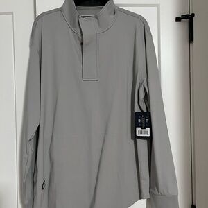 BYLT Basics Gray Lightweight pullover